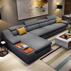 Sofa For Small Drawing Room by Living Room Furniture Modern L Shaped Fabric Corner Sofa For Small Drawing Room