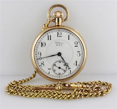 Vintage waltham pocket watch - gutedouble