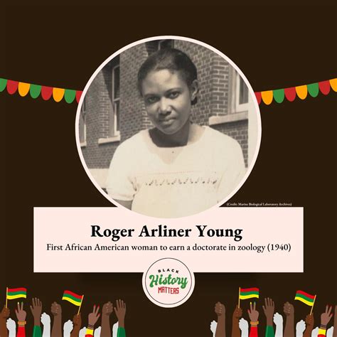 Roger Arliner Young (1889-1964) was a pioneering marine biologist and ...