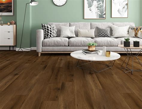 Tybee Oak Waterproof Rigid Core Luxury Vinyl Plank Cork Pad Flooring ...