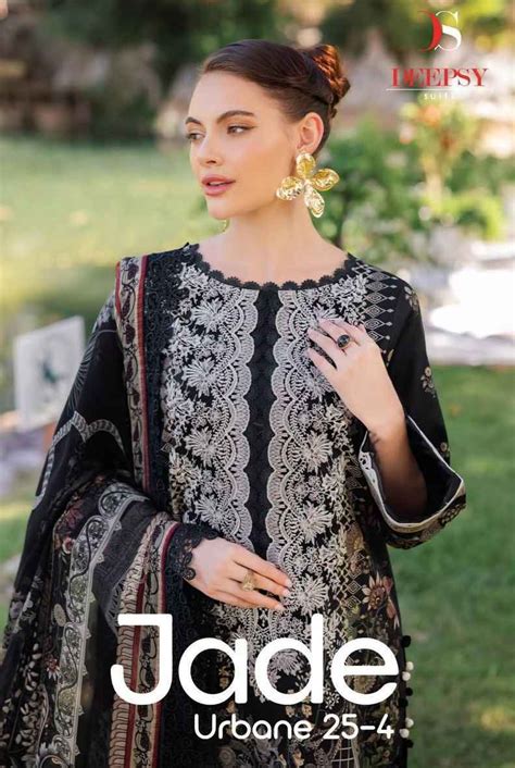 Deepsy Jade Urban 25-4 Cotton Pakistani Suit New Catalogue