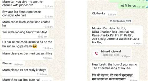 HR Professional Exposes Inappropriate Messages From Rejected Candidates ...