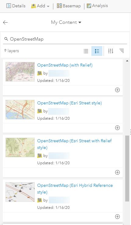 OpenStreetMap Create Vector Map 的图像结果