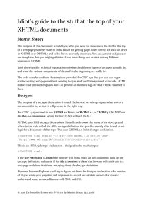 Image result for XHTML Basics