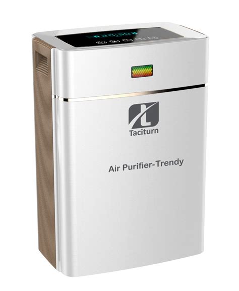 Taciturn Indoor Air Purifier - Silver, Electric, 24.67 lbs, Touch ...