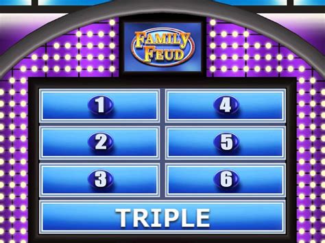 Free Family Feud Powerpoint Template