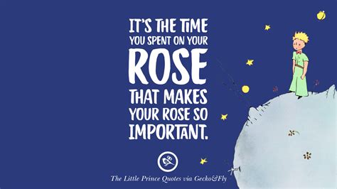 The Little Prince Rose Quotes