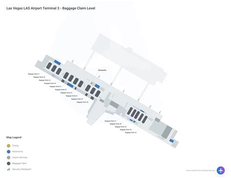 Harry Reid International Airport (LAS) | Terminal 3 | Baggage Claim Level