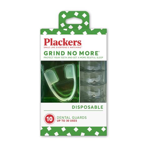 Amazon.com : Plackers Grind No More Night Guard, Nighttime Protection ...