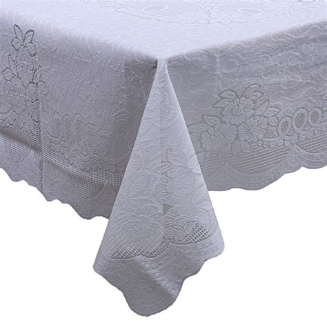 Buy Kuber Industries Floral Design Cotton 6 Seater Dining Table Cover ...
