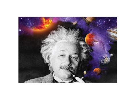 BIRD'S MIND Albert Einstein Galaxy Posters For Wall Decor Bedroom ...