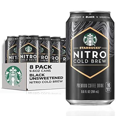 Starbucks - RTD Coffee Nitro Cold Brew, Black India | Ubuy