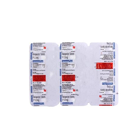 Serenace 0.5 - Strip of 20 Tablets : Amazon.in: Health & Personal Care