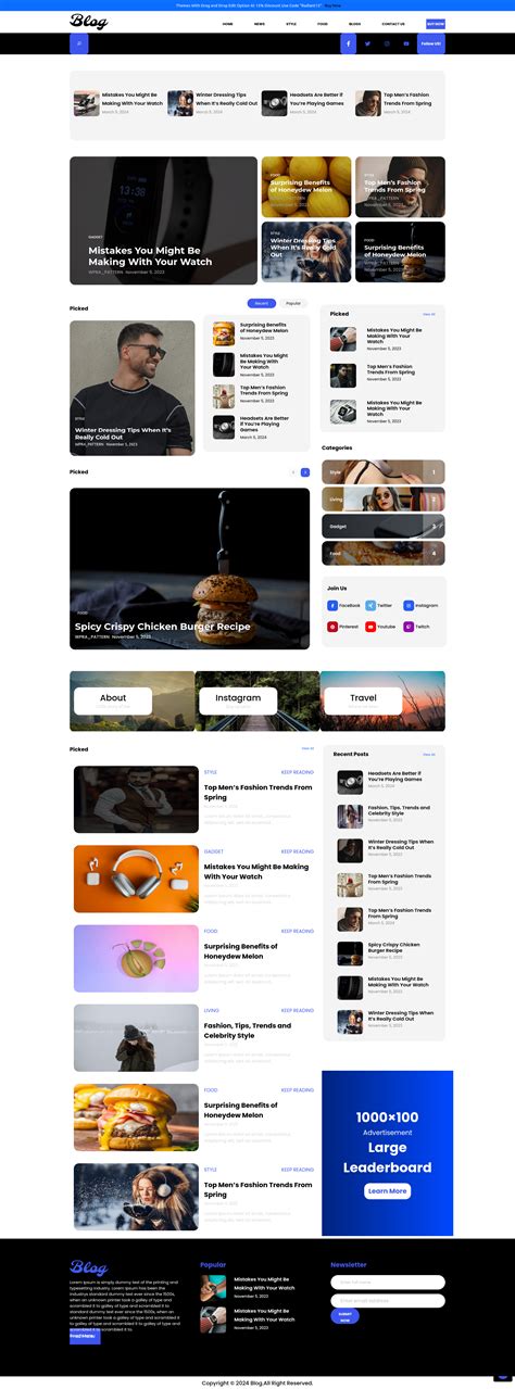 Blogging WordPress Theme for Personal & Lifestyle Bloggers