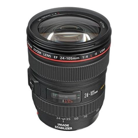 Buy Canon EF 24-105mm f/4L is USM Zoom Lens - White Box (New) (Bulk ...
