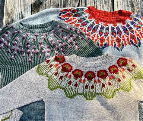 Color Work Sweaters by Isle of Yarn