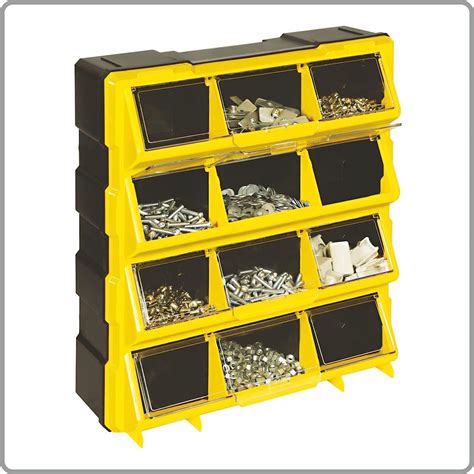 [Type 2] Alkon: ACO12PTL Component Organiser with 12 Transparent Pocke