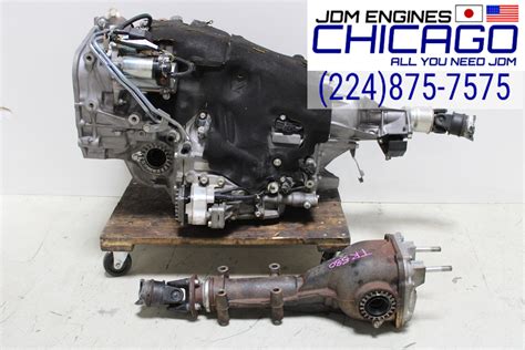 JDM SUBARU LEGACY OUTBACK CVT AUTOMATIC TRANSMISSION & REAR DIFF 2011-2015 FB25 | JDM Engines ...