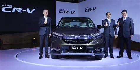 Fifth generation Honda CR-V launched at Rs 28.15 lakh | Autocar ...