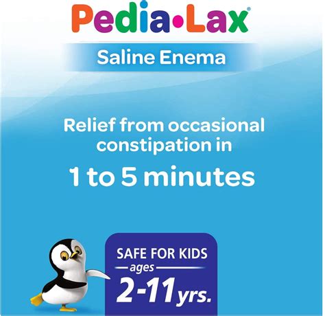 Fleet Pedia Lax Pediatric Childrens Saline Enema with Flexible Lubrica — Mountainside Medical ...
