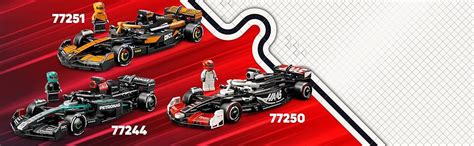 LEGO Speed Champions BWT Alpine F1 Team A524 Race Car Toy Vehicle 77248 ...