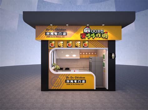 韩式炸鸡店|空间|家装设计|一只蚊 - 原创作品 - 站酷 (ZCOOL)