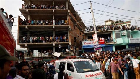 Bangladesh Air Force jet crashes, hits school in Dhaka killing at least ...