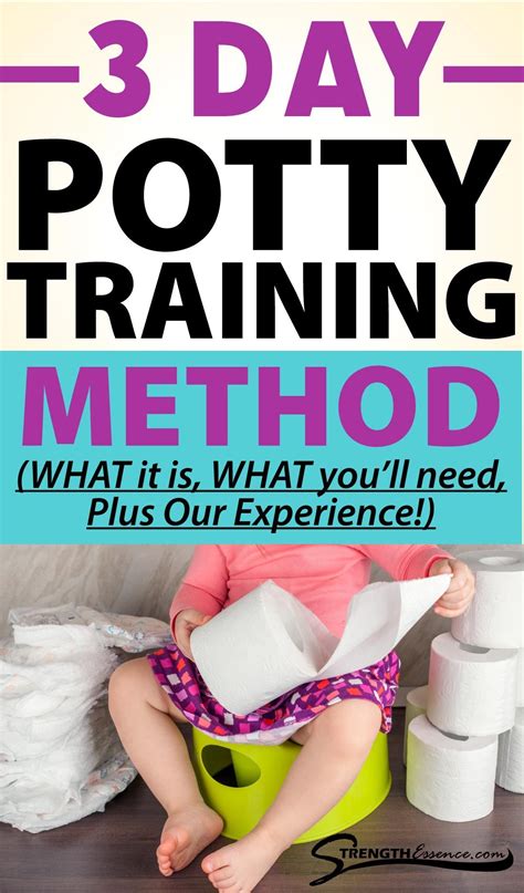 How to potty train in 3 days or less easy potty training – Artofit