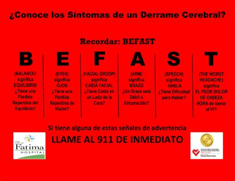 From Fatima Hospital: Do YOU Know the Symptoms of a Stroke? Three ...