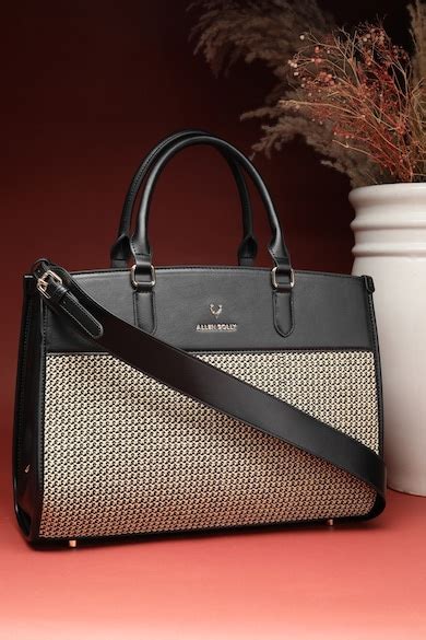 Allen Solly Woman Handbags, Women Black Formal Handbag for Bags at ...