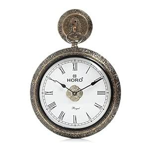 Buy Horo (Imported) Gold case Rouman Wall Clock 36x36x5cm Online at Low ...