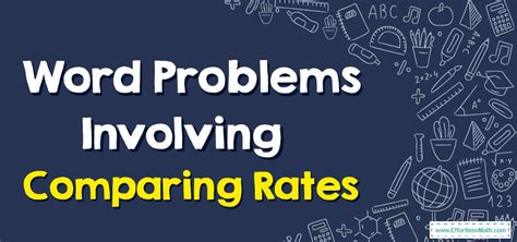 Image result for Comparing Rates Word Problems