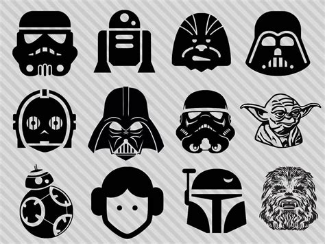 Star wars svg bundle star wars clipart png svg etsy new zealand – Artofit