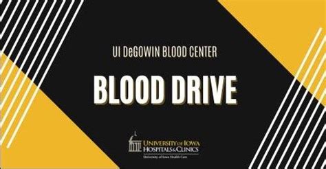 UIHC Fountain Lobby Blood Drive , University of Iowa Hospitals ...