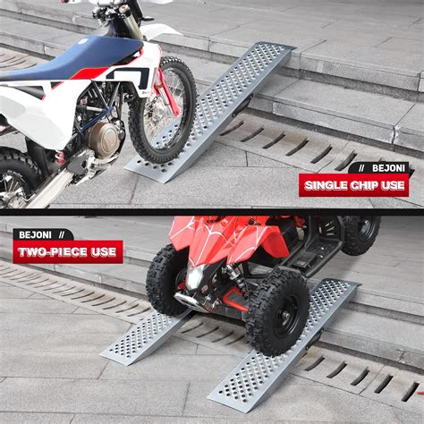 Snapklik.com : 47 Steel Portable Ramp, Anti-Slip Ramp For Motorcycle ...