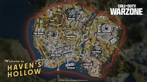 Haven's Hollow | COD Warzone Map Layout, Points of Interest (POIs)