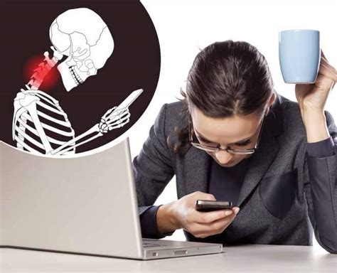 Text Neck Syndrome Causes Symptoms Remedies Exercise | text neck ...