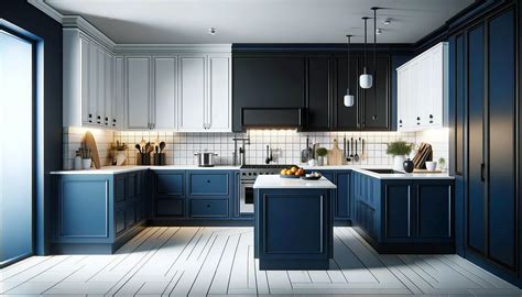 How to Design Navy Blue Kitchen Cabinets: 40 Creative Ideas