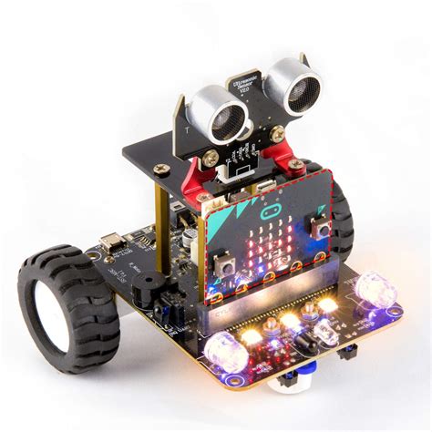 Yahboom BBC Micro:bit V2 V1.5 Coding Robot Car Kit STEM Education for ...
