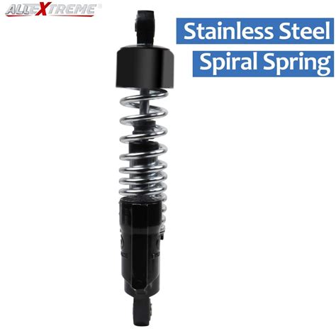 AllExtreme EXRSAS1 Rear Shocker Suspension Spring Adjustable Bike Shock ...