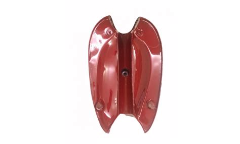 BSA A7 A10 SUPER ROCKET RED CHROME PETROL TANK+KNEE PAD+CAP |Fit For