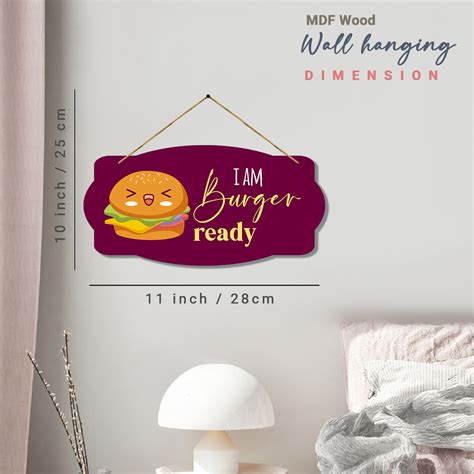 Wall Hangings for Kitchen Wall Decoration - MDF Wood Decorative Wall H ...