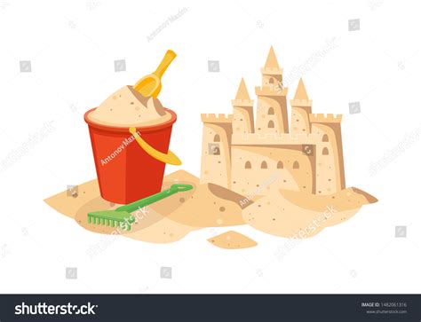 Sand Castle Clip Art