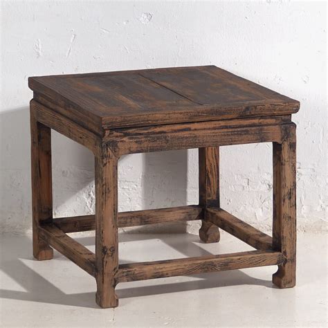 Square side table | Antique side table | AMARU ANTIQUES