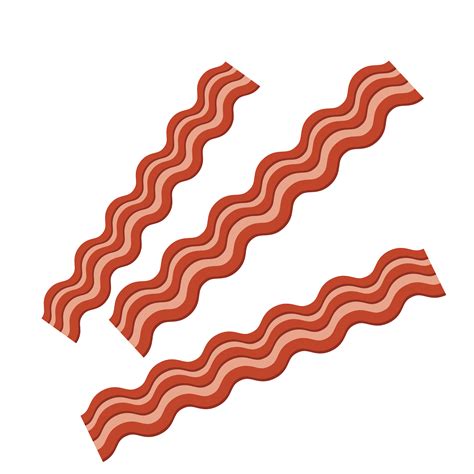 Bacon vector icon 553502 Vector Art at Vecteezy