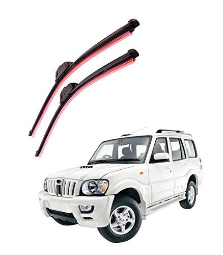 Autofurnish Frameless Silicon Wiper Blades Compatible with Mahindra ...