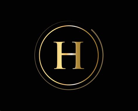 Letter H Logo for Luxury Symbol, Elegant and Stylish Sign 17423254 Vector Art at Vecteezy