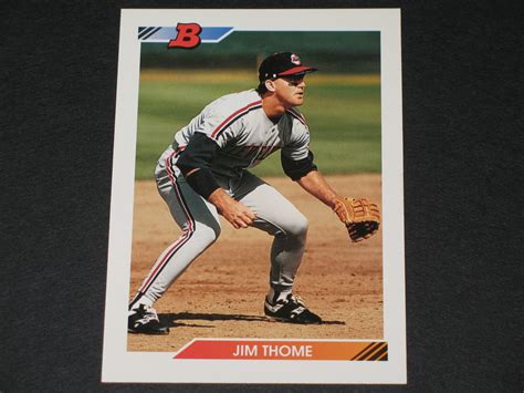 Jim Thome 1992 Bowman Card - Baseball & Football Sports Cards