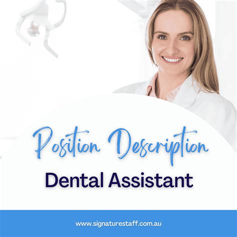 Dental Assistant Position Description at Nathaniel Birge blog