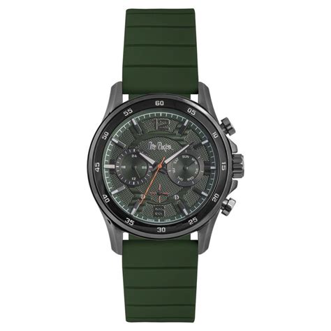 Buy Online Lee Cooper Quartz Multifunction Green Dial Watch for Men ...